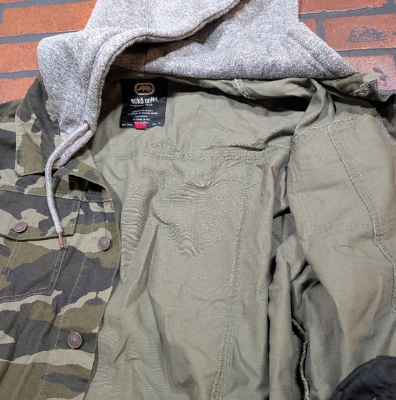 Camouflage Hooded Jacket - Picture 8 of 13